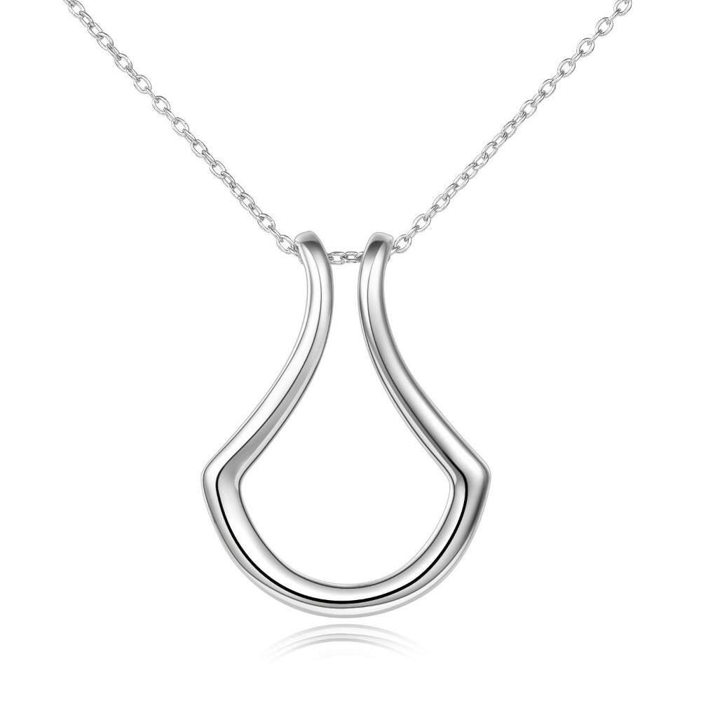 Sterling Silver Ring Holder Necklace