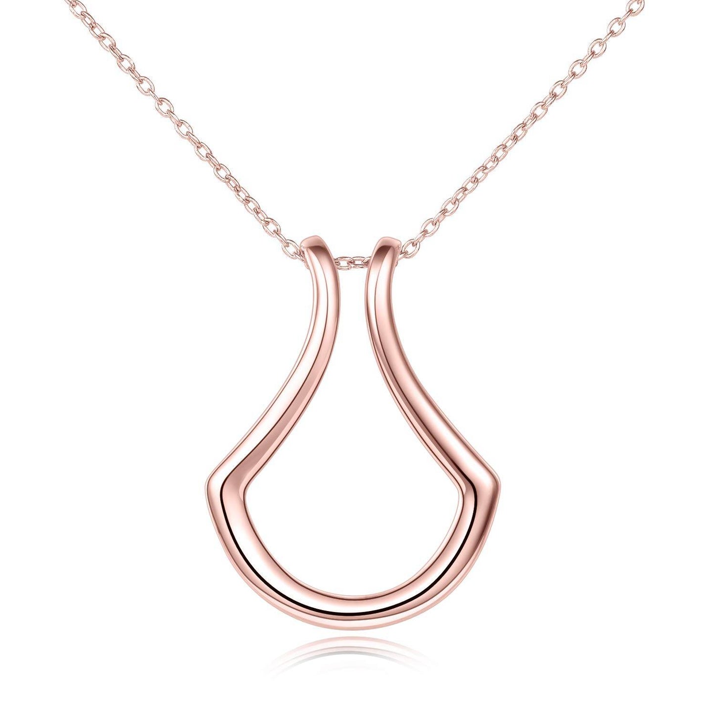 Sterling Silver Ring Holder Necklace