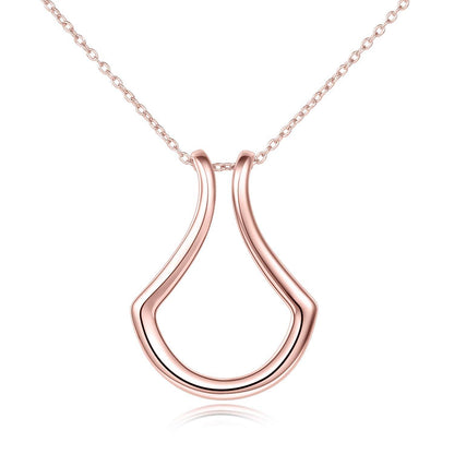 Sterling Silver Ring Holder Necklace