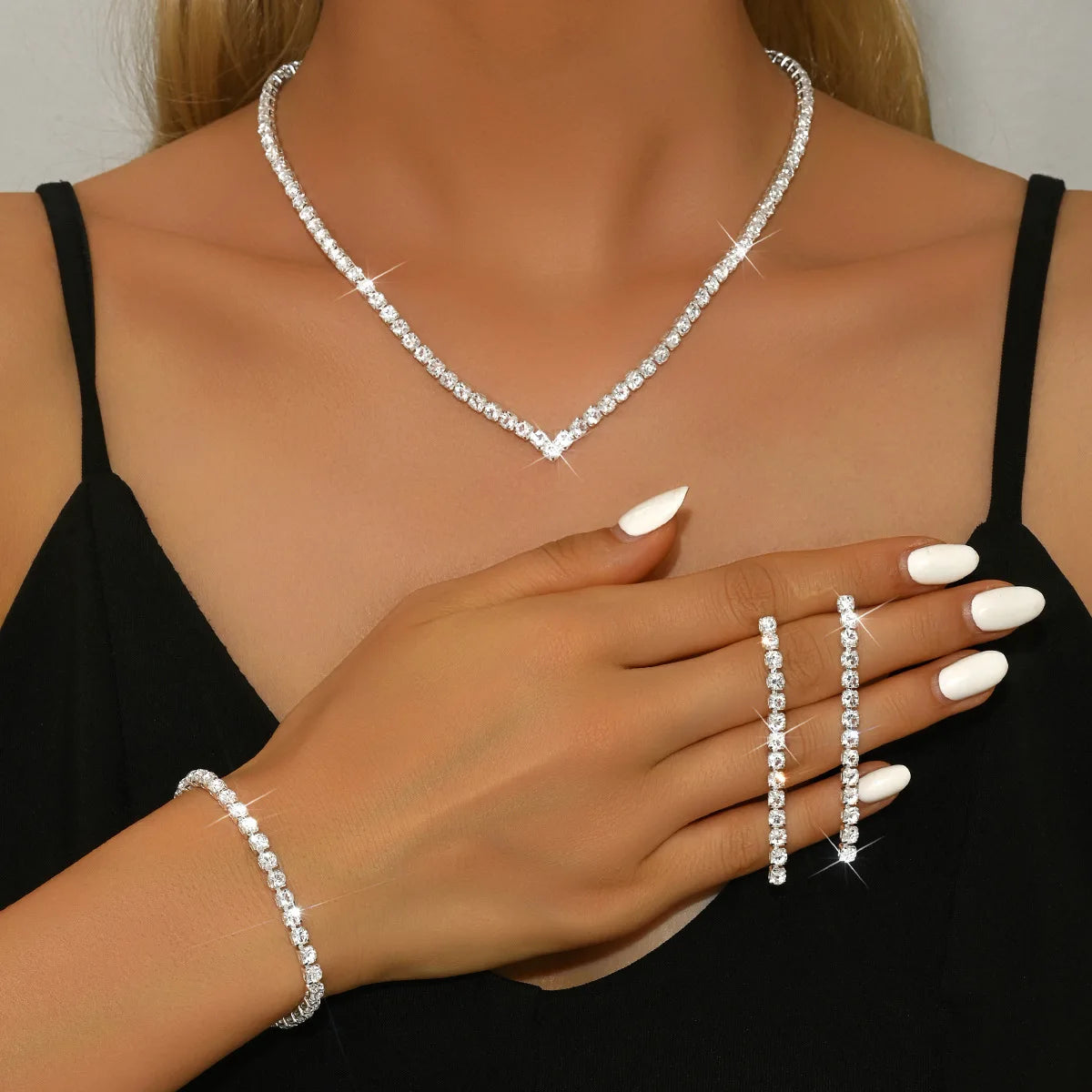 Rhinestone Necklace