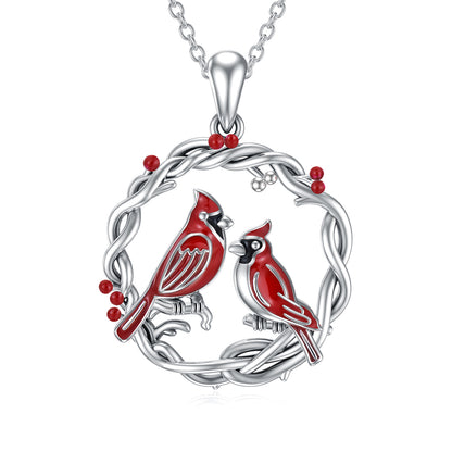 Cardinal Tree Of Life Necklace